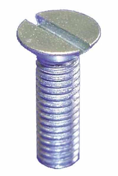 Schraube M2x6 mm, Stahl verzinkt