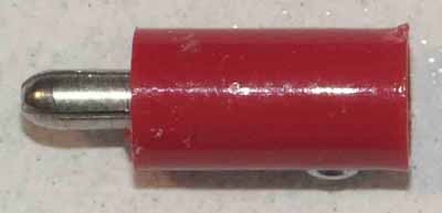 Stecker Rot, ø2.6mm