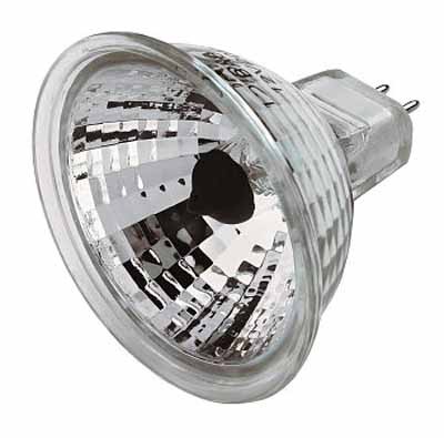 Kaltlichtspiegel-Reflektorlampen mit Frontglas 50W, 12°