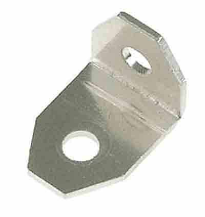 Montagewinkel 16 mm, Stahl, Zink-Nickel