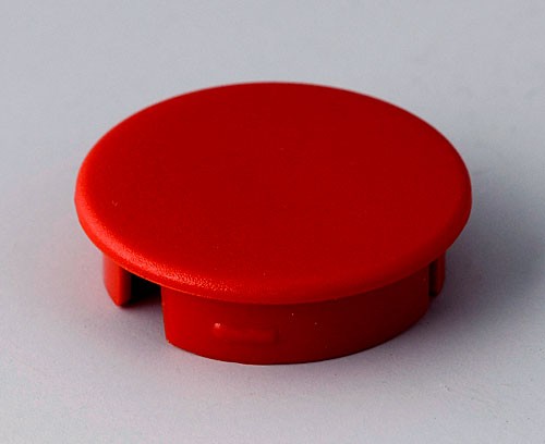 Abschlussdeckel zu Knopf ⌀20mm, rot
