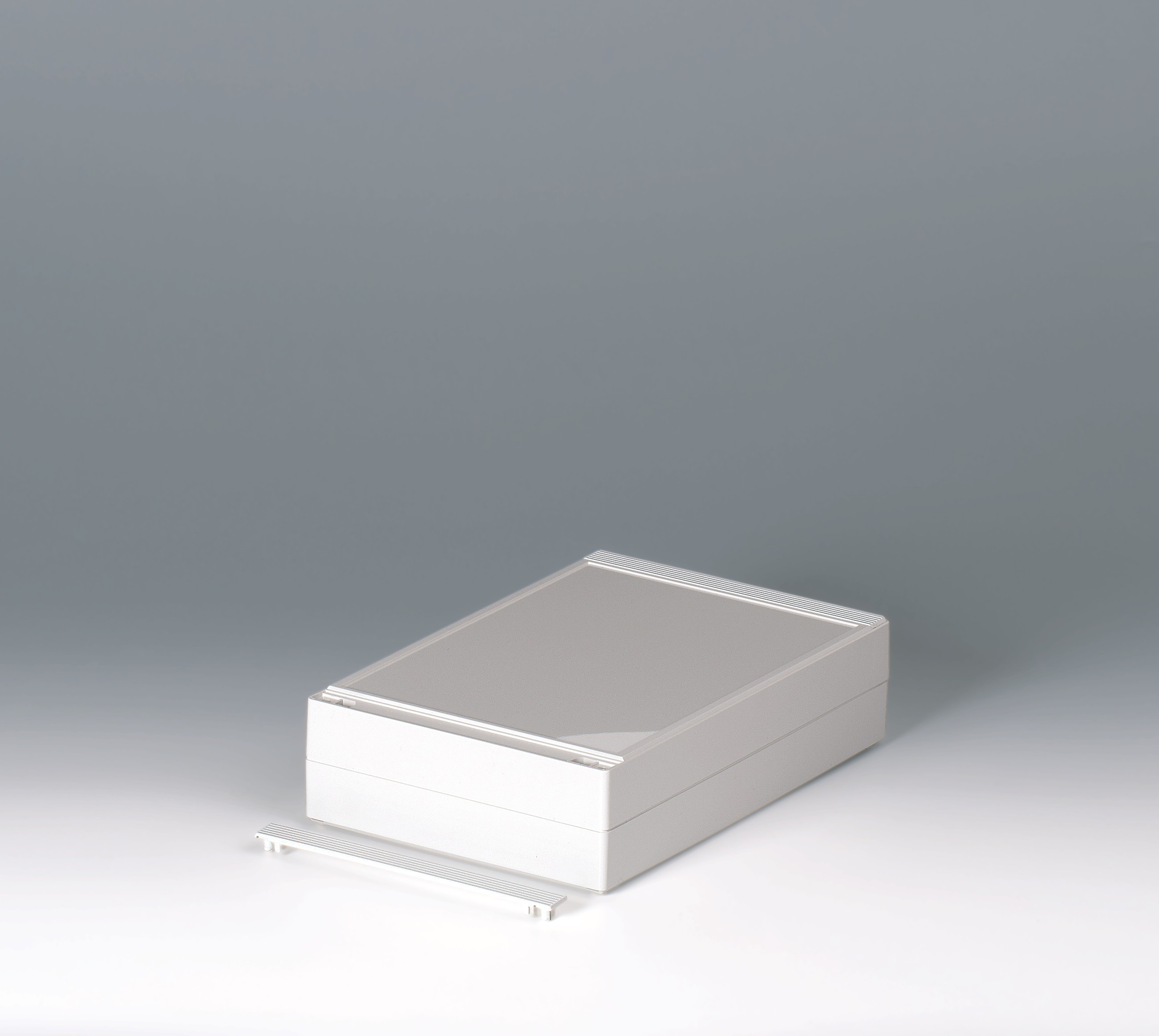 Gehäuseschalen ROBUST-BOX 160 breit, 240 x 160 x 60, lichtgrau
