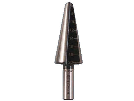 Blechschälbohrer, 93mm, 10 Schaft