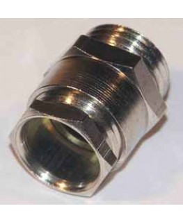 Kabelverschraubung, für Kabel ø5 - 7mm, Messing vernickelt, Pg 7
