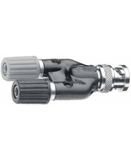 BNC Stecker auf 2x Bananenstecker, ø4mm