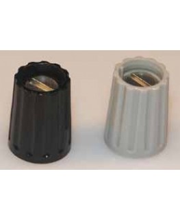 Drehknopf ⌀10mm, schwarz glanz