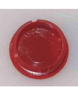 Abschlussdeckel zu Knopf ⌀14.5mm, rot