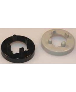 Mutterabdeckung grau zu Knopf ⌀14.5mm