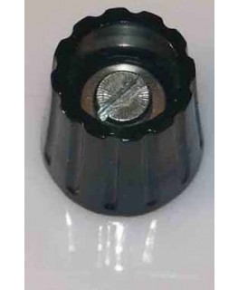 Drehknopf ⌀14.5mm, Achs-⌀4mm, schwarz 