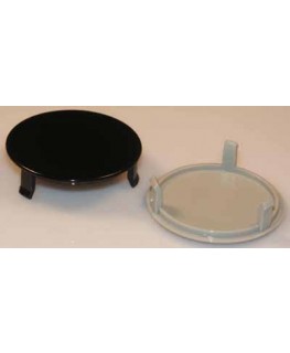 Deckplatten schwarz zu Kurbelknopf Ø45mm