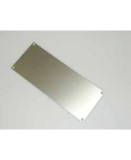 Alu-Frontplatte 113 x 31 mm
