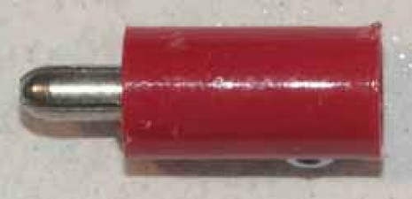 Stecker Rot, ø2.6mm