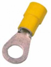 Kabelschuhe, isoliert, 2.5-6 mm², gelb