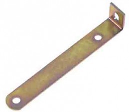 Montagewinkel 52 mm, Stahl, blau-verzinkt