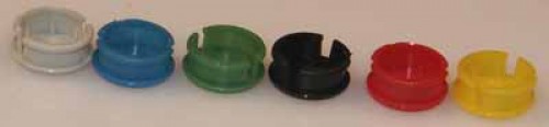 Abschlussdeckel zu Knopf ⌀9-10mm, grün 