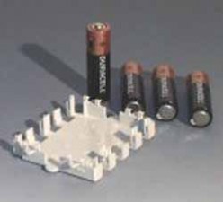 Batteriefach für 4 Mignonzellen UM-3