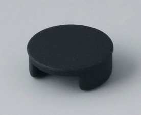 COM-KNOBS Deckel ⌀ 16mm, schwarz