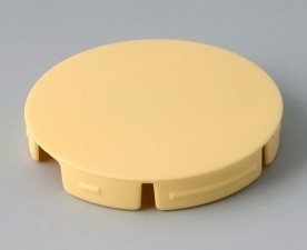 COM-KNOBS Deckel ⌀ 40mm, gelb