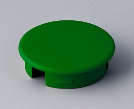 Abschlussdeckel zu Knopf ⌀20mm, grün