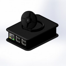 Kunststoffgehäuse, Tek Cam+.9, 100.6 x 73.5 x 38.5 mm, schwarz